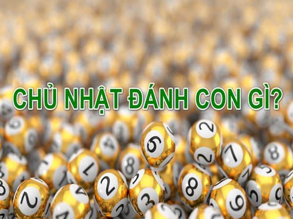 Chủ Nhật đánh con gì
