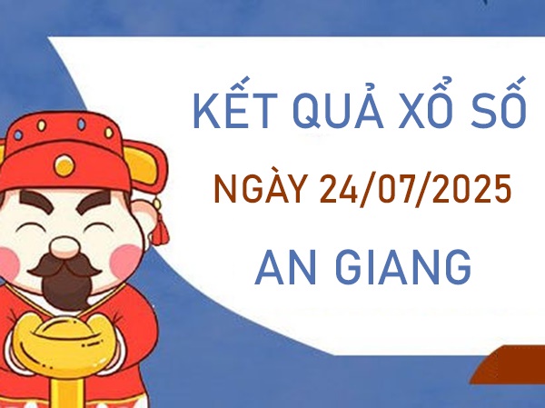 Phân tích lô VIP XSAG 24/7/2025 thứ 5 hôm nay