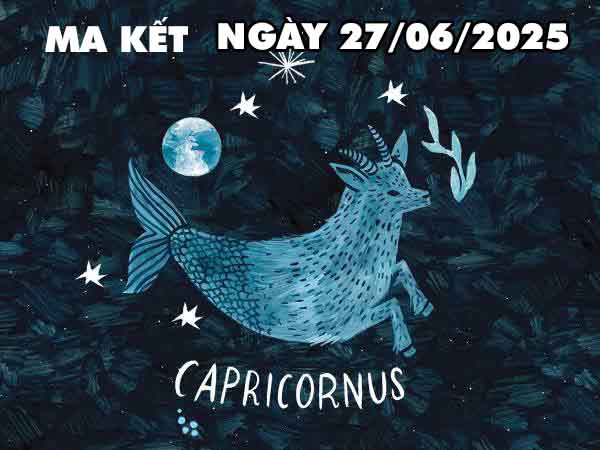 Con số may mắn cung Ma Kết ngày 6/8/2025 thứ 4 hôm nay